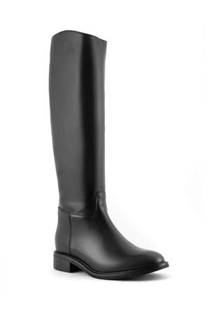 Stivale alto in pelle nera JULIE DEE | MW526NERO